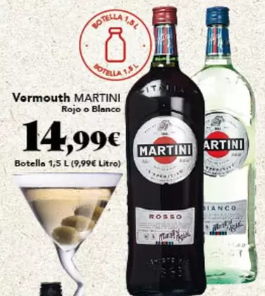 Oferta de Martini - Vermouth por 14,99€ en Gadis