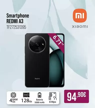 Oferta de Xiaomi - Smartphone Redmi A3 por 94,9€ en MR Micro