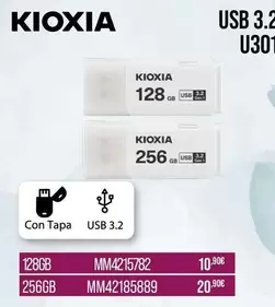Oferta de Kioxia - USB 3.2 U301 por 10,9€ en MR Micro