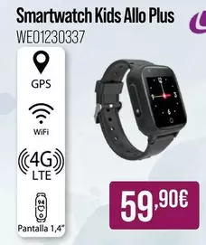 Oferta de Leotec - Smartwatch Kids Allo Plus por 59,9€ en MR Micro