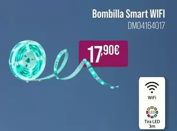 Oferta de Bombilla Smart Wifi por 17,9€ en MR Micro