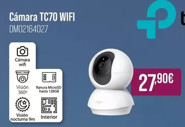 Oferta de TCL - Cámara TC70 Wifi por 27,9€ en MR Micro
