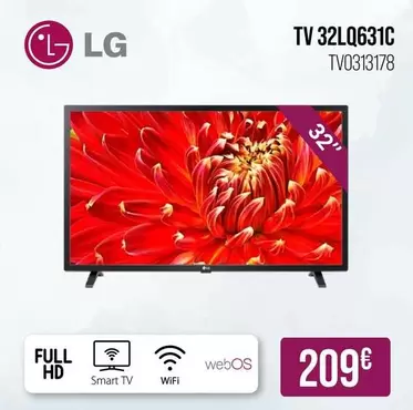 Oferta de LG - Tv 32lq631c por 209€ en MR Micro