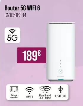 Oferta de Strong - Router 5g Wifi 6 por 189€ en MR Micro