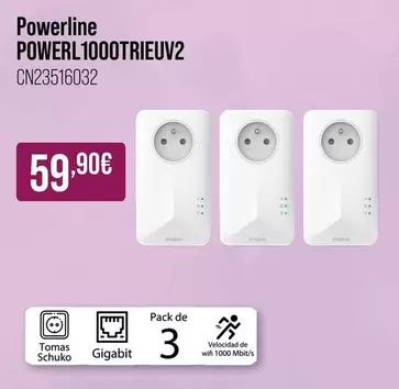 Oferta de Husqvarna - Powerline Powerl1000trieuv2 por 59,9€ en MR Micro