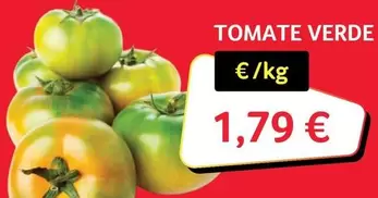 Oferta de Tomate Verde por 1,79€ en Gros Mercat