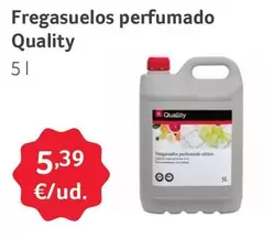 Oferta de Quality - Fregasuelos Perfumado por 5,39€ en Gros Mercat