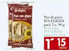 Oferta de Ifa Eliges - Pan De Pipas por 1,15€ en Supermercados Bip Bip