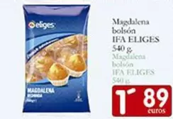 Oferta de Ifa Eliges - Magdalena Bolson por 1,89€ en Supermercados Bip Bip