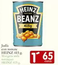 Oferta de Heinz - Judia Con Tomate por 1,65€ en Supermercados Bip Bip
