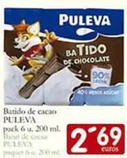 Oferta de Puleva - Batido De Cacao por 2,69€ en Supermercados Bip Bip