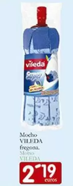 Oferta de Vileda - Mocho Fregona por 2,19€ en Supermercados Bip Bip