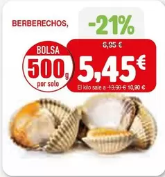 Oferta de Solo - Berberechos por 5,45€ en Masymas