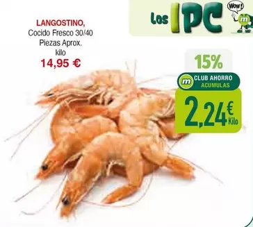 Oferta de Wow - Langostino por 2,24€ en Masymas