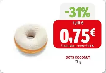 Oferta de Dots Coconut por 0,75€ en Masymas