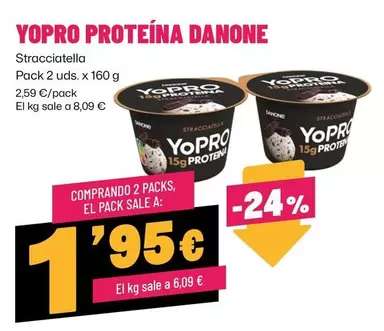 Oferta de Danone - Yopro Proteina por 2,59€ en Ahorramas