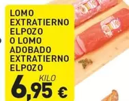 Oferta de Elpozo - Lomo Extratierno Elpozo O Lomo Adobado Extratierno por 6,95€ en Hiperber