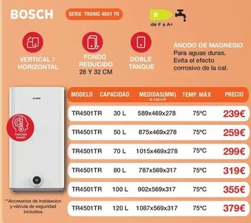 Oferta de Bosch - Serie Tronic 4501 Tr por 239€ en Expert