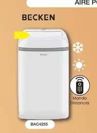 Oferta de Becken - Aire Portátil BAC4255  por 369€ en Expert