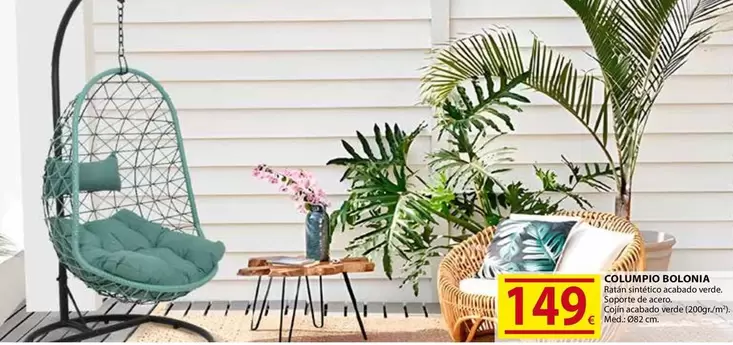 Oferta de Bolonia - Columpio por 149€ en CMB Bricolage