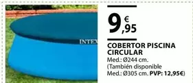 Oferta de Intex - Cobertor Piscina Circular por 9,95€ en CMB Bricolage