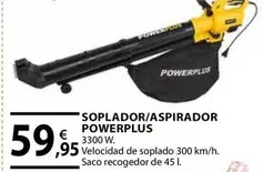 Oferta de Power Plus - Soplador/Aspirador por 59,95€ en CMB Bricolage