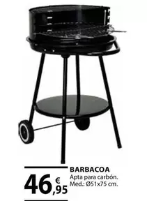 Oferta de Barbacoa por 46,95€ en CMB Bricolage