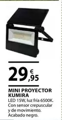 Oferta de Mini Proyector por 29,95€ en CMB Bricolage