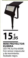 Oferta de Mini Proyector por 15,95€ en CMB Bricolage