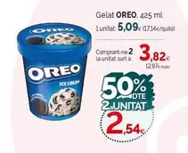 Oferta de Oreo - Gelat por 5,09€ en Condis