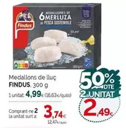 Oferta de Findus - Medallones De Lluc por 4,99€ en Condis