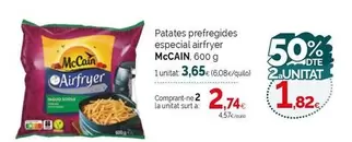 Oferta de McCain - Patates Prefregides Especial Airfryer por 3,65€ en Condis