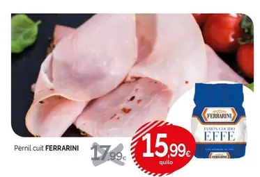 Oferta de Ferrarini - Pernil Cuit por 15,99€ en Condis