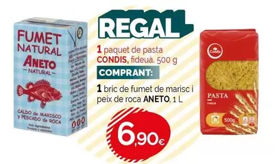Oferta de Aneto - 1 Paquet De Pasta por 6,9€ en Condis