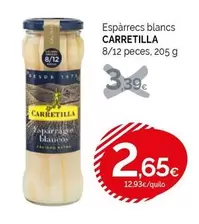 Oferta de Carretilla - Espàrrecs Blancs por 2,65€ en Condis