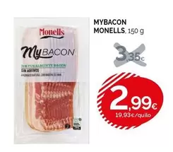 Oferta de Monells - Mybacon por 2,99€ en Condis