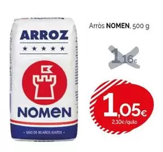 Oferta de Nomen - Arroz por 1,05€ en Condis