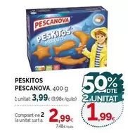 Oferta de Pescanova - Peskitos por 3,99€ en Condis
