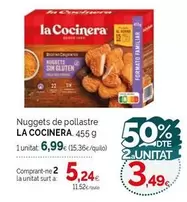 Oferta de La Cocinera - Nuggets De Pollastre por 6,99€ en Condis