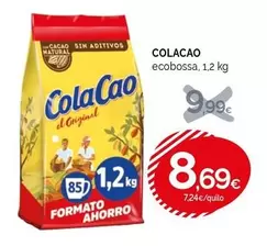 Oferta de Cola Cao - Ecobossa por 8,69€ en Condis