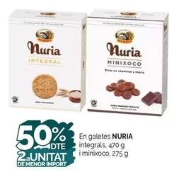 Oferta de Nuria - En Galetes Integrals en Condis