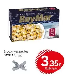 Oferta de BayMar - Escopinyes Petites por 3,35€ en Condis