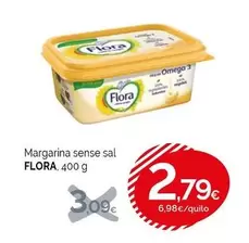 Oferta de Flora - Margarina Sense Sal por 2,79€ en Condis
