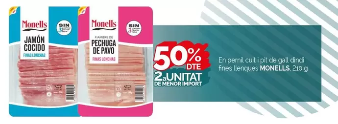 Oferta de Monells - En Pernil Cuit, Pit De Poll Andi Ines Lerques en Condis