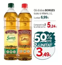 Oferta de Borges - Oli D'oliva Suau O Intens por 6,99€ en Condis