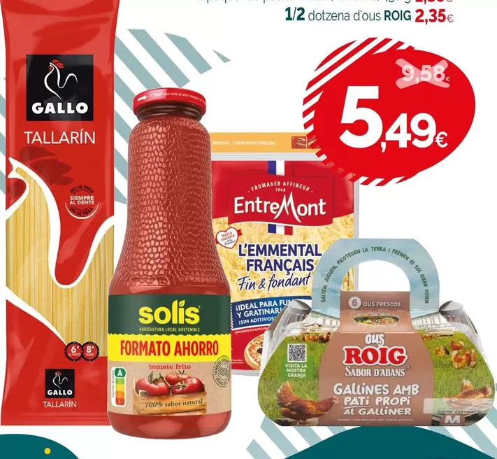 Oferta de Gallo - 1/2 por 5,49€ en Condis