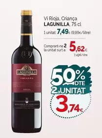 Oferta de Lagunilla - Vi Rioja, Criança por 7,49€ en Condis