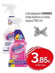 Oferta de Vanish - Llevataques por 3,85€ en Condis