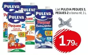 Oferta de Puleva - Peques 3 por 1,79€ en Condis