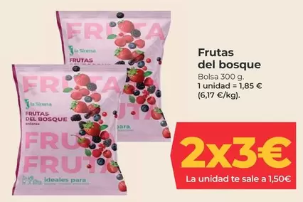 Oferta de La Sirena - Frutas Del Bosque por 1,85€ en La Sirena